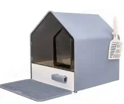Arenera Casa Meow Gris