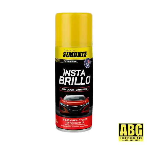 Insta Brillo Simoniz X250ml (cera Rapida - Proteccion Uv)