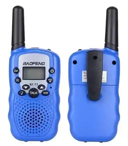 Boquitoquis Baofeng Bf -t3 Radio Telefono Inalambrico X2