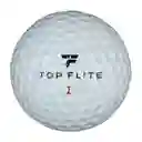 Juego De 3 Pelotas De Golf Top Flite Xl 2000 Nuevo Sin Embalaje