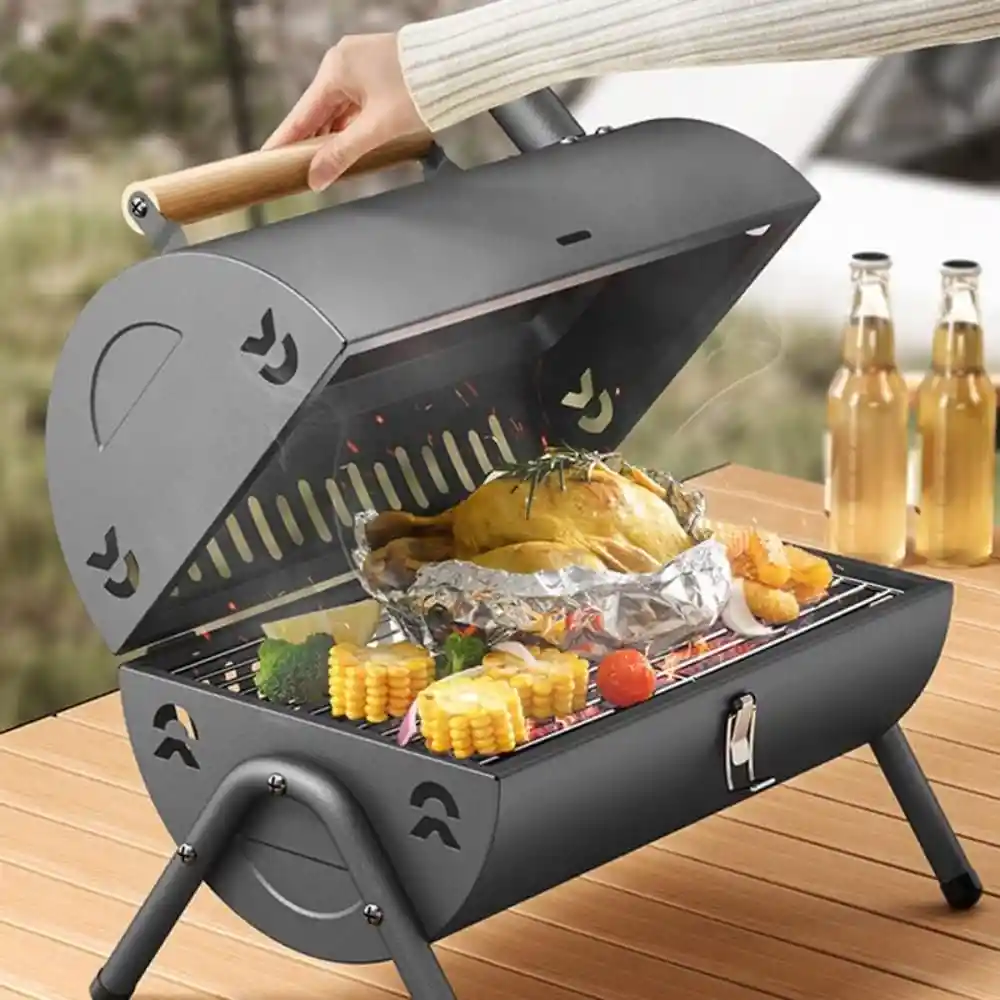 Parrilla Carbon Asador Portatil Fk23d-174