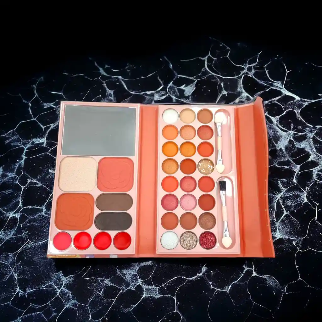 Paleta De Sombras, Maquillaje Tipo Libro Super Girl Anylady