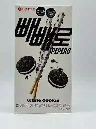 Pepero Galletas Palo Galletas Blancas 37g