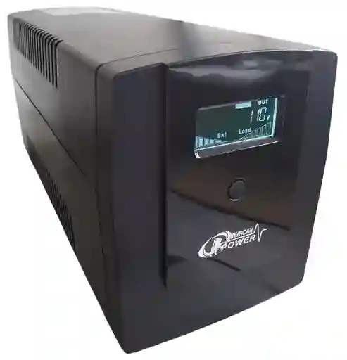 Ups 1200va Lcd American Power 6 Salidas