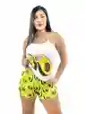 Pijama Short Sexy Para Dama Con Lindo Estampado