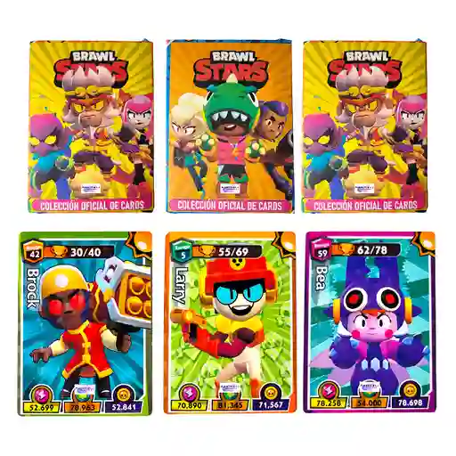 150 Cartas De Juego Coleccionables Brawl Stars