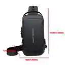 Mochila Morral Bolso Con Puerto Usb Impermeable Anti Robo