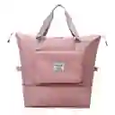 Bolso Plegable, Impermeable Y Espacioso Compañero De Viaje Ideal Rosa