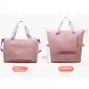 Bolso Plegable, Impermeable Y Espacioso Compañero De Viaje Ideal Rosa