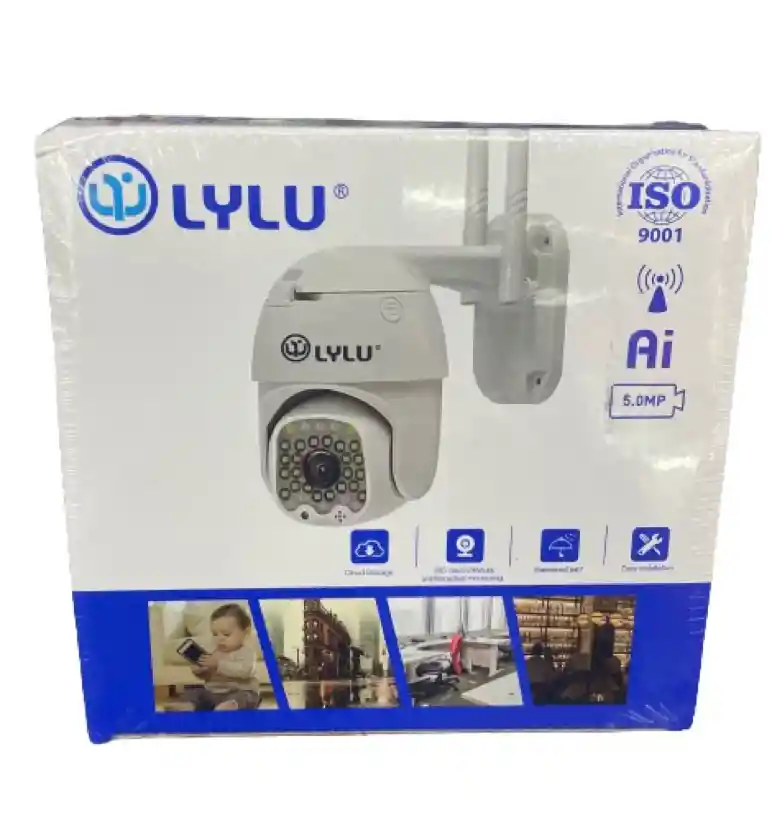 Cámara Seguridad Lylu Wifi 360 Micrófono Y Altavoz 2mp 1080