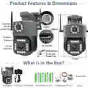 Cámara De Seguridad Exterior Ip Wifi V Noct Dual