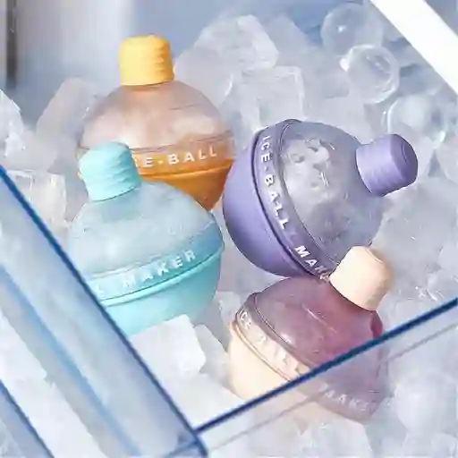 Molde Esferico Hielo Silicona Fk23d-50