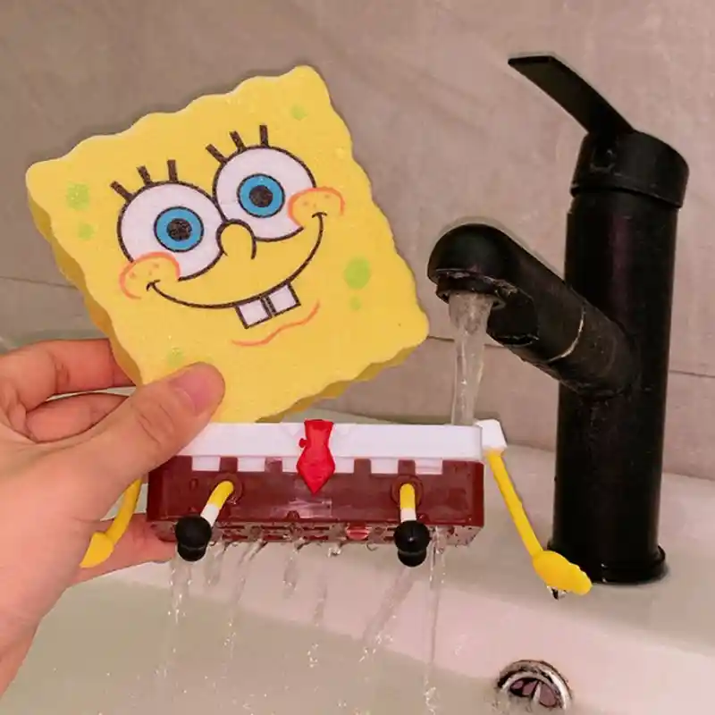 Escurridor Bob Esponja Soporte Fk23b-12