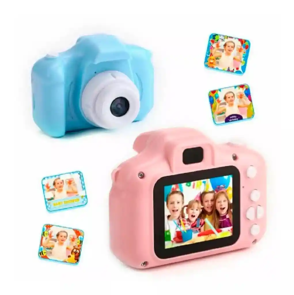 Camara Infantil Pastel X200 Rosa