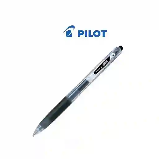 Boligrafo Pilot Negro Retractil Pop´lol