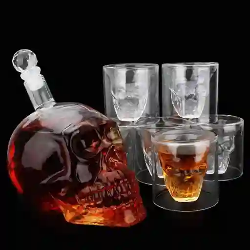 Whiskera De Calavera Decantador Fk23b-65