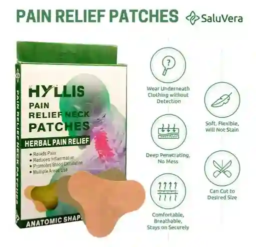 Parche Herbal Alivia Dolor Cuello Fk22b-53