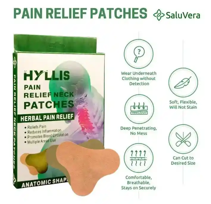 Parche Herbal Alivia Dolor Cuello Fk22b-53