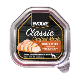 Evolve Dog Crafted Meals Pavo