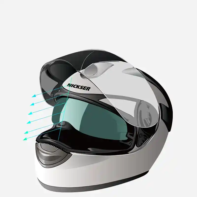 Visor Antiempañante Casco Moto Fk22b-02