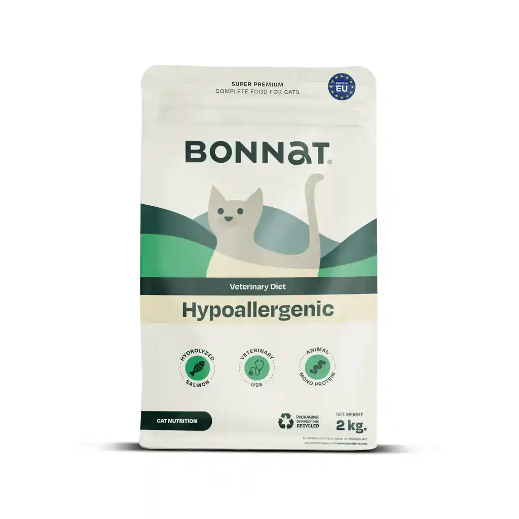 Bonnat Veterinary Diet Feline Hypoallergenic 2kg