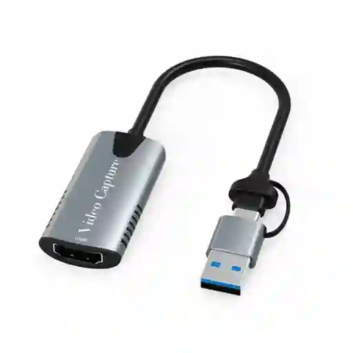 Capturadora De Video Usb A/usb C 2 En 3.0