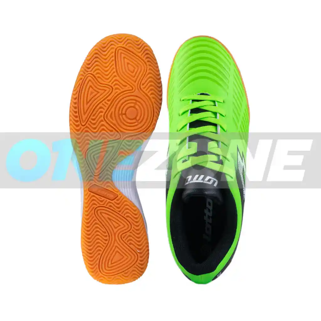 Zapatilla Lisa De Goma Fútbol Adulto Lotto Dejong-h3 Talla: 7.5/ Verde