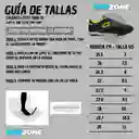 Zapatilla Lisa De Goma Fútbol Adulto Lotto Dejong-h3 Talla:10 / Verde