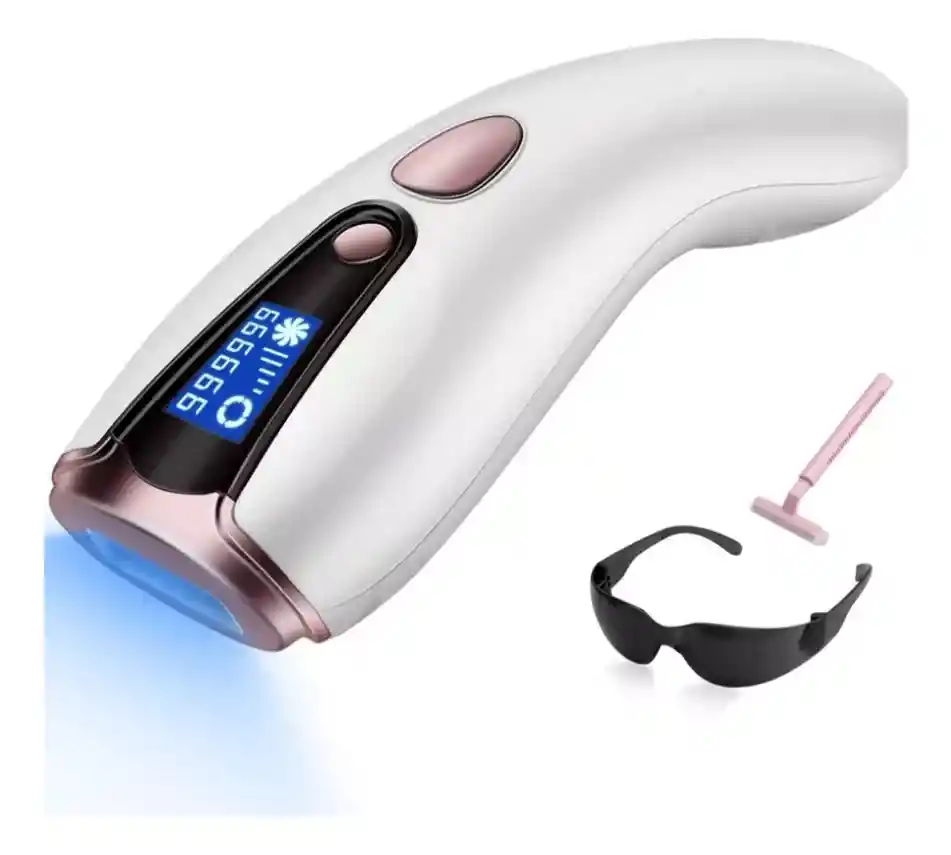 Maquina De Depilación Laser Permanente Luz Pulsada Color Blanco