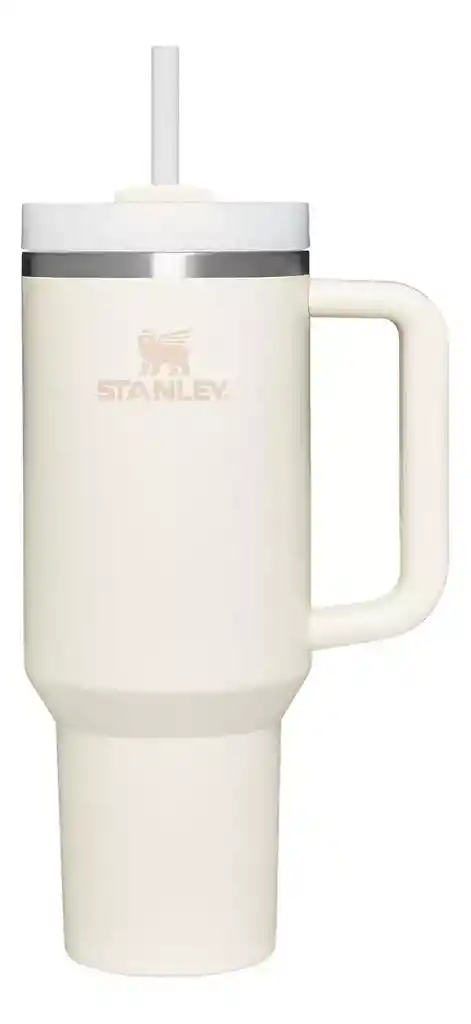 Termo Frio Calor Stanley Gener Adventure Quencher 40 Onzas 1.18 Ltrs. Color Crema