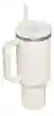 Termo Frio Calor Stanley Gener Adventure Quencher 40 Onzas 1.18 Ltrs. Color Crema