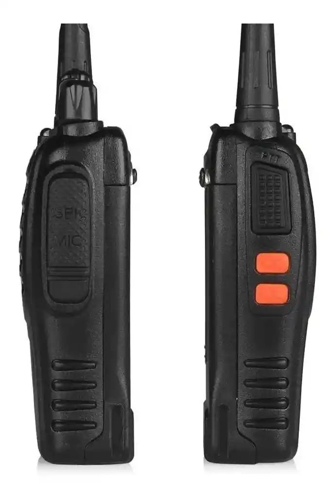 Radio Walkie Talkie Baofeng Bf-888s Uhf X4 Bateria 2800m Ah