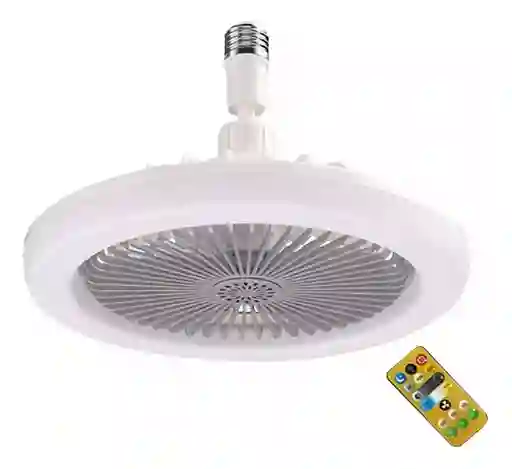 Bombillo Ventilador Led Humificador Aromaterapia + Control