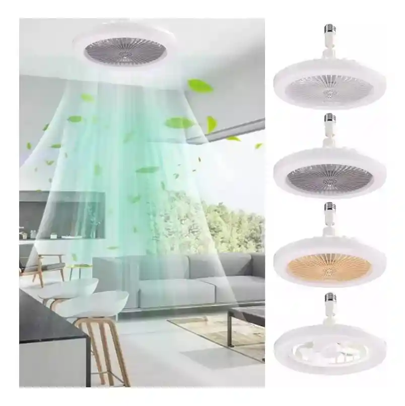 Bombillo Ventilador Led Humificador Aromaterapia + Control
