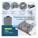 Toalla Microfibra Deportiva X 3 One Pixel (40x40 + 80x40 + 155x85) Color Gris