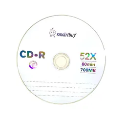 Cd-r Disco Virgen Imprimible De 52x 80 Minutos 700mb