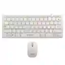 Kit Mini Teclado Inalámbrico Español Ñ + Mouse + Forro Batri Ti01