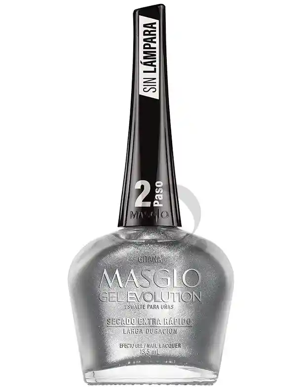 Esmalte Gel Evolution Masglo Gris Gitana - Esmalte Gel Evolution Efecto Gel Masglo 13,5 Ml