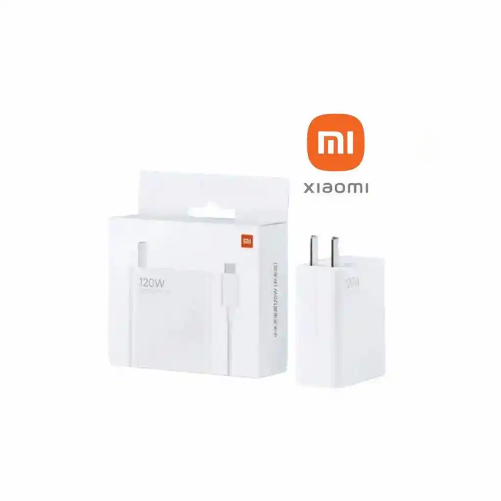 Cargador Xiaomi 120w (carga Rápida)