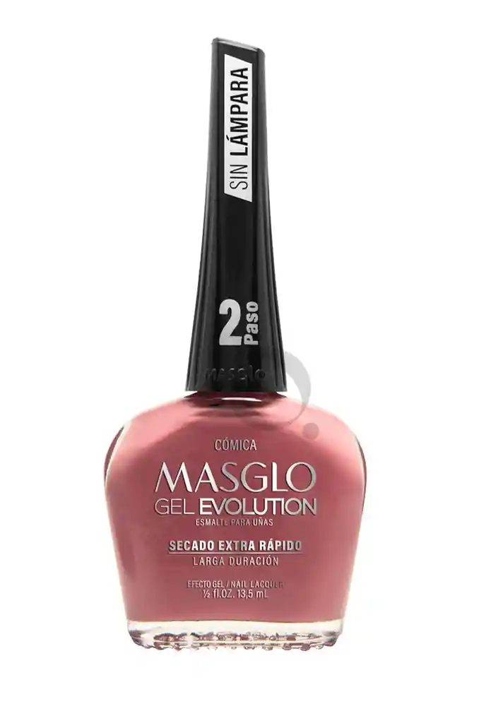 Esmalte Gel Evolution Masglo Rosado Comica - Esmalte Gel Evolution Efecto Gel Masglo 13,5 Ml