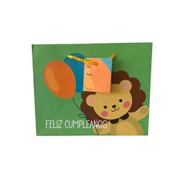 Bolsa De Regalo Ma Feliz Cumple - Mediana