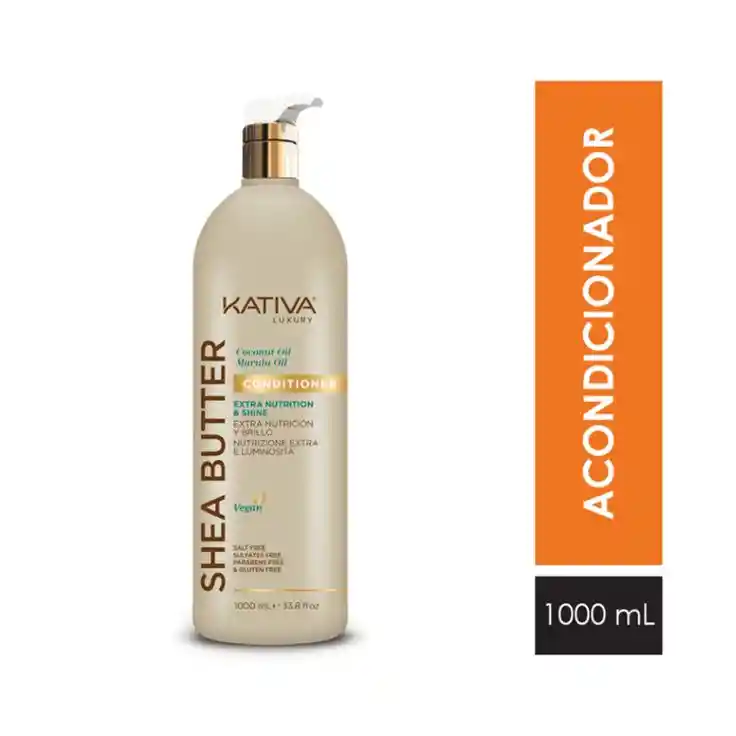 Kativa Shea Butter Coconut Marula Conditioner X 1 L