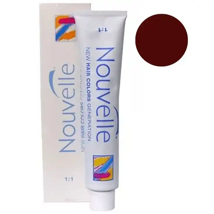 Tinte Nouvelle New Hair Color 5.62, Incluye Peroxido