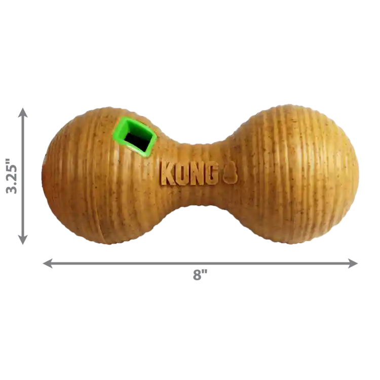 Kong Bamboo Feeder - Juguete Dispensador Mancuerna Talla M