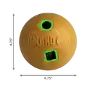 Kong Bamboo Feeder - Juguete Dispensador Pelota Talla M