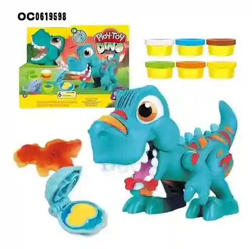 Juguete Plastilina Dino Crea Play-toy De Panritos