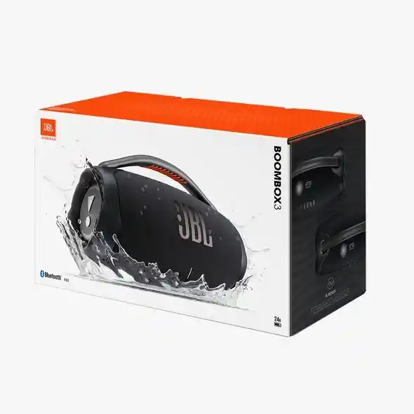 Parlante Jbl Boombox3 A Prueba De Salpicaduras De Agua