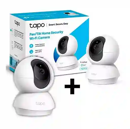 Camaras Tapo C210 Tp-link 2k Wifi Robotica Seguridad X2 Unidades