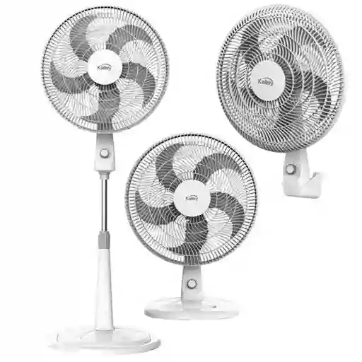 Ventilador 3 En 1 Kalley K-v31b02 Blanco