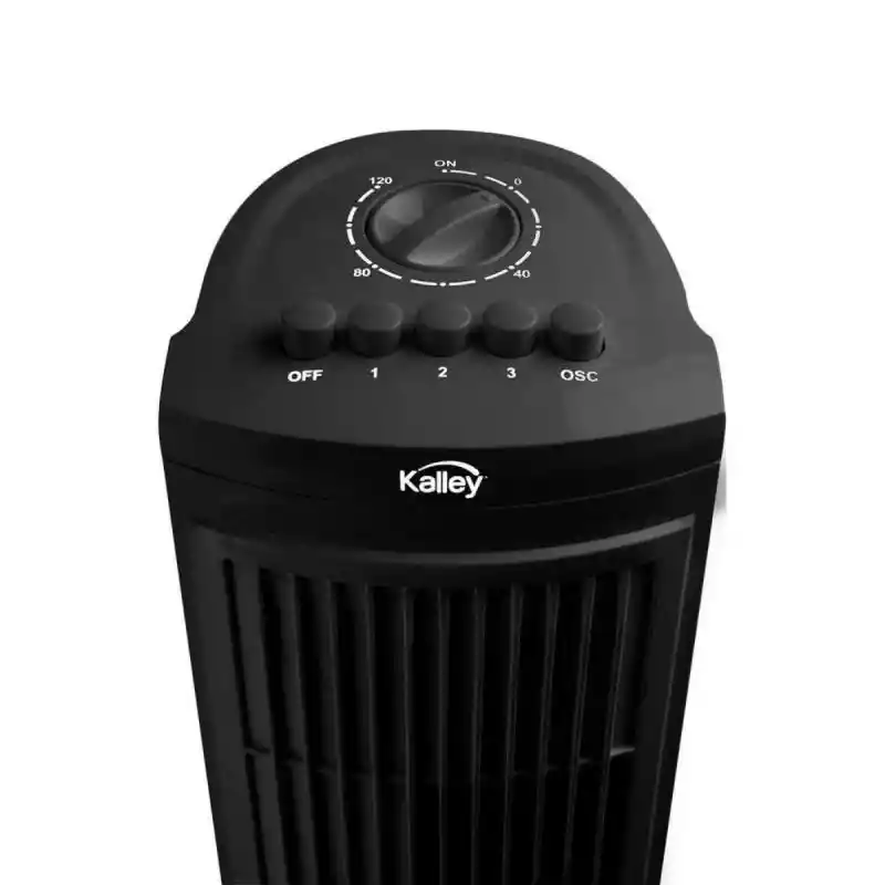 Ventilador De Torre Kalley K-tf60n Negro